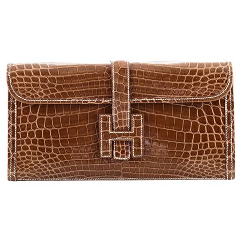 hermes jige clutch red|Hermes jige clutch crocodile.